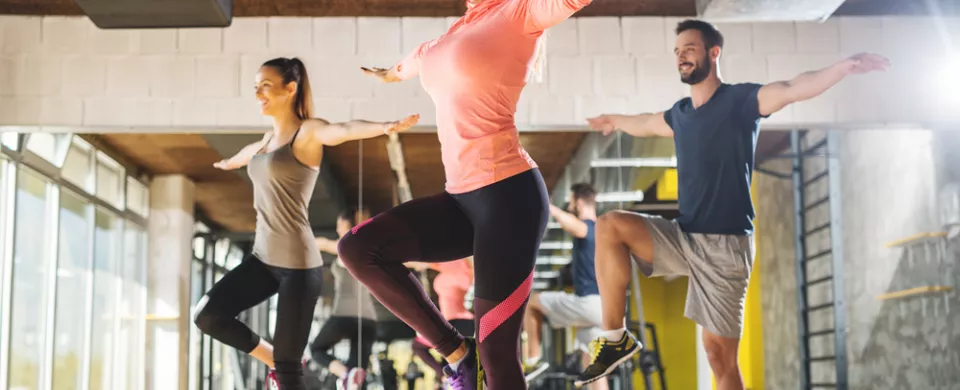 Séance de sport adapté